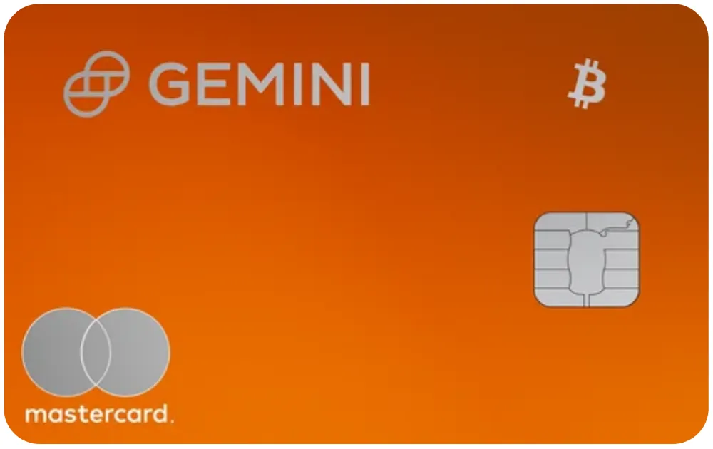 Gemini Credit Card — Mastercard crypto prepaid card