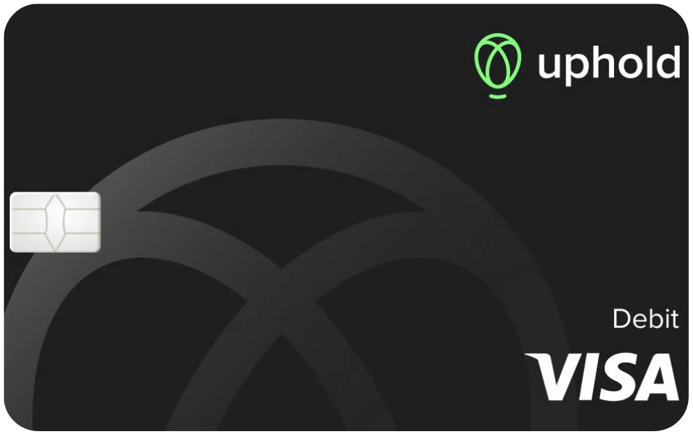 Uphold Card — Visa crypto prepaid card