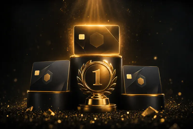Top rated crypto cards 2026 — highest cashback and lowest fees ranked by CryptoCardHQ editors Top rated crypto cards 2026 — highest cashback and lowest fees ranked by CryptoCardHQ editors