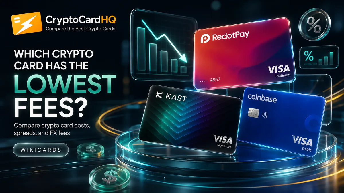 Which Crypto Card Has the Lowest Fees?